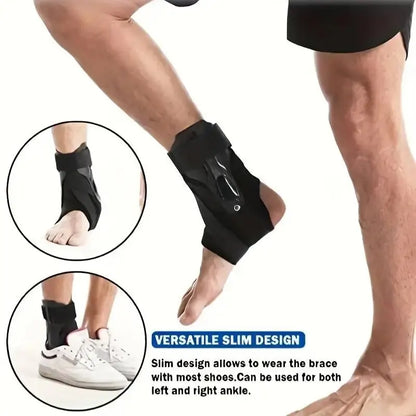 Ankle Brace-Stirrup Ankle Splint- Adjustable Rigid Stabilizer for Sprains Tendonitis Post-Op Cast Support and Injury Protection