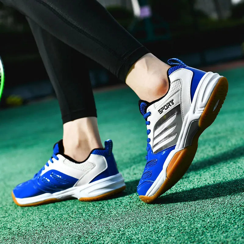Badminton Shoes Court Tennis Sneakers for Training Volleyball Indoor Outdoor Professional Men Women Breathable Sport Big Size
