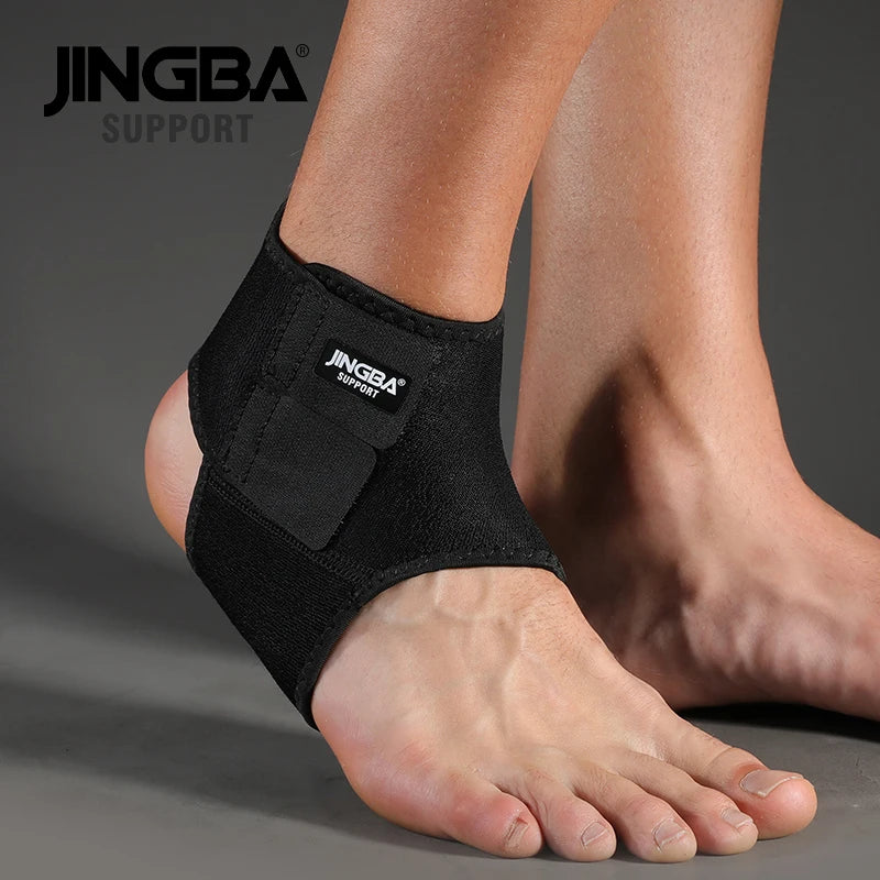 Tornozeleira de Compressão JINGBA SUPPORT – Suporte e Conforto para Seus Movimentos