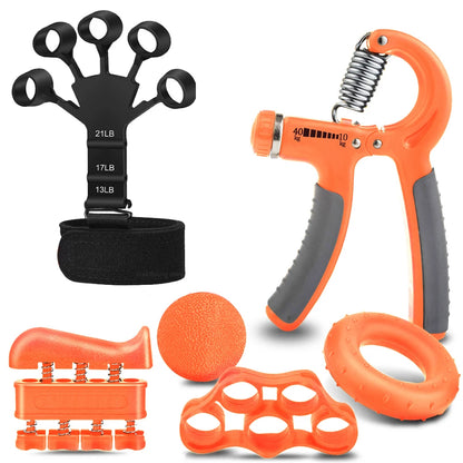 Adjustable 5-60Kg Heavy Hand Gripper Fitness Hand Exerciser Grip Wrist Training Finger Gripper Hand Strengthener For Patient