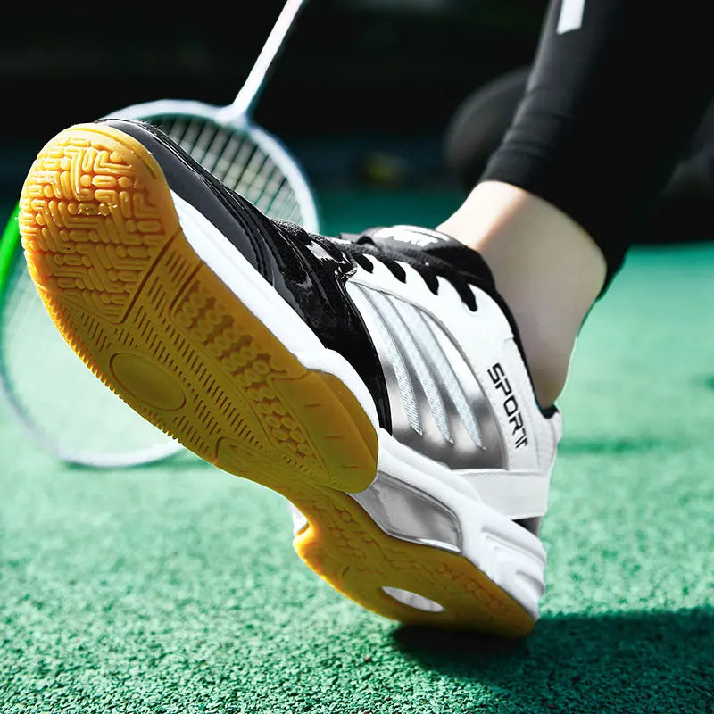 Badminton Shoes Court Tennis Sneakers for Training Volleyball Indoor Outdoor Professional Men Women Breathable Sport Big Size